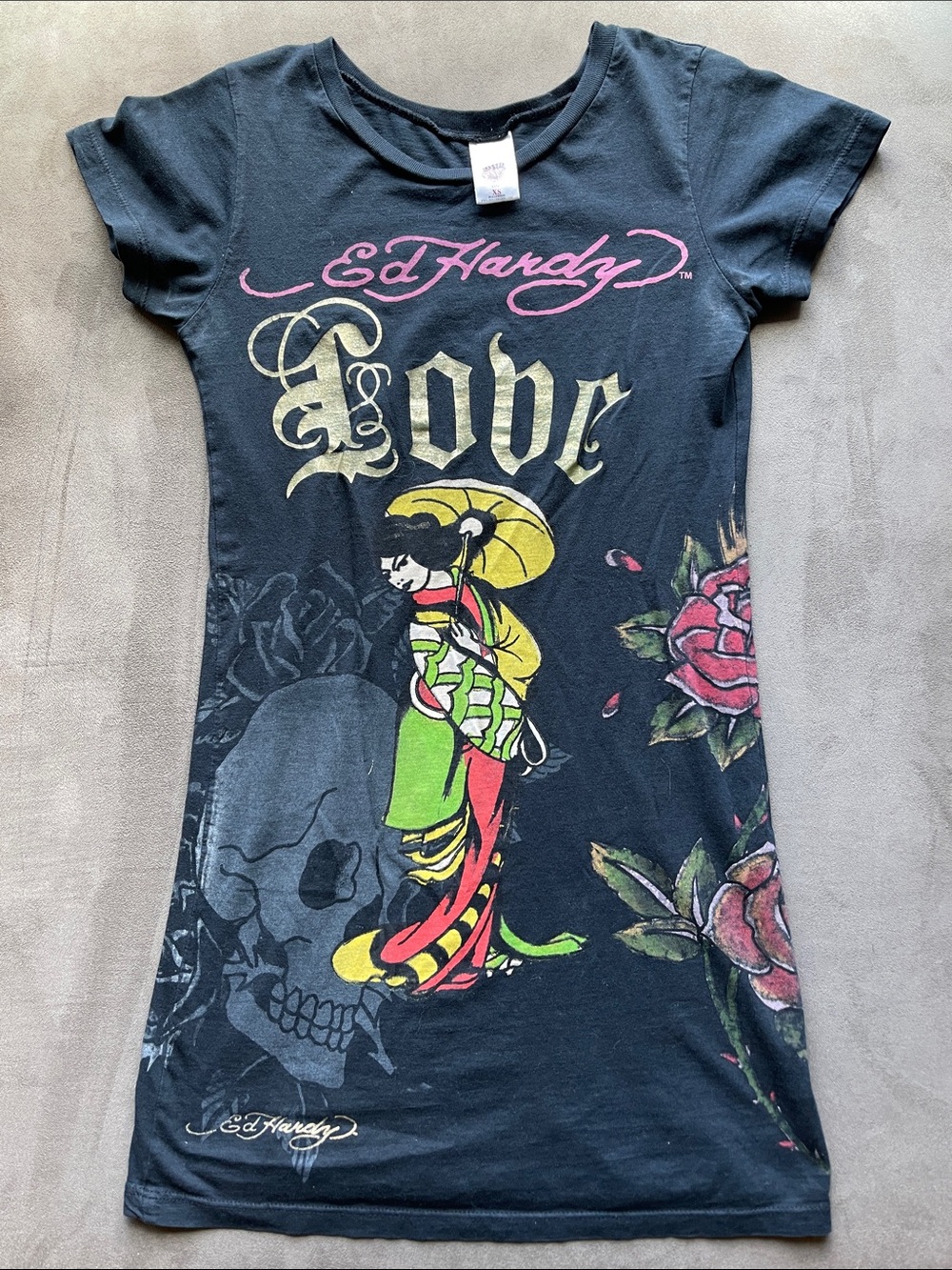 Ed Hardy "Love" Women's Tee - Authentic